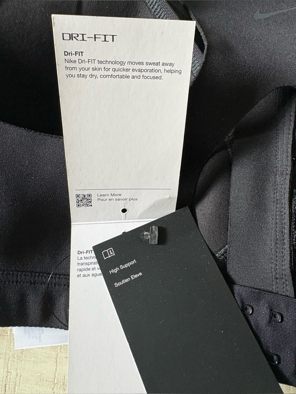 Nike Black Alpha Bra - Picture 5 of 5